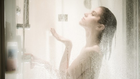 ducha caliente