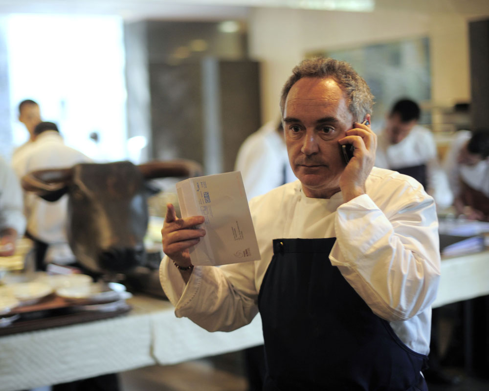 Cachopo o croqueta… Ferran Adrià no lo tenía muy claro