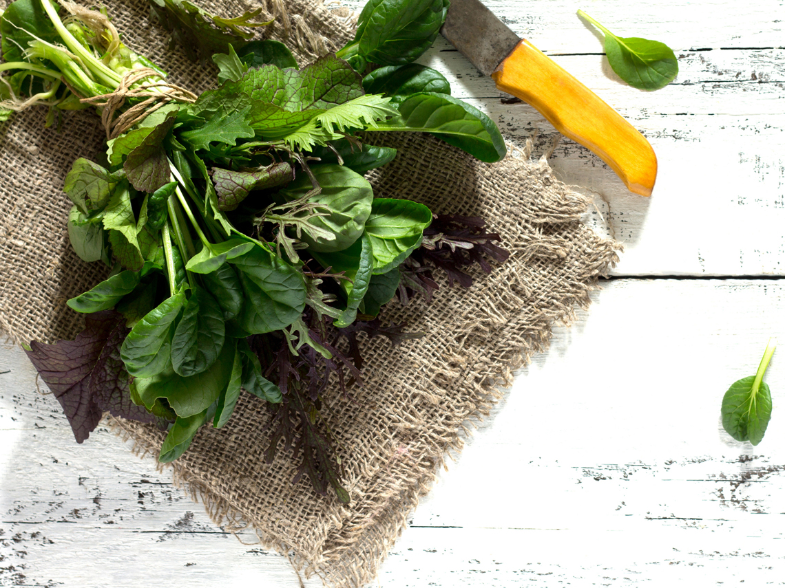 verduras verdes
