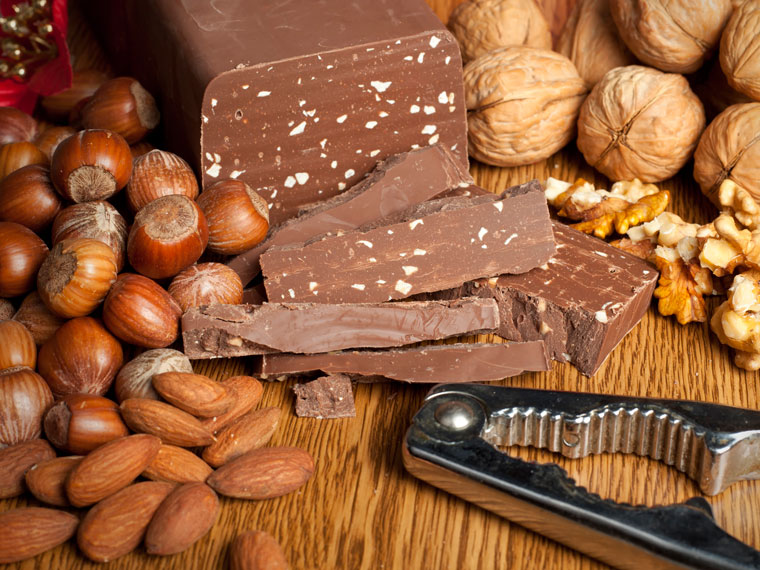 Turrón de chocolate