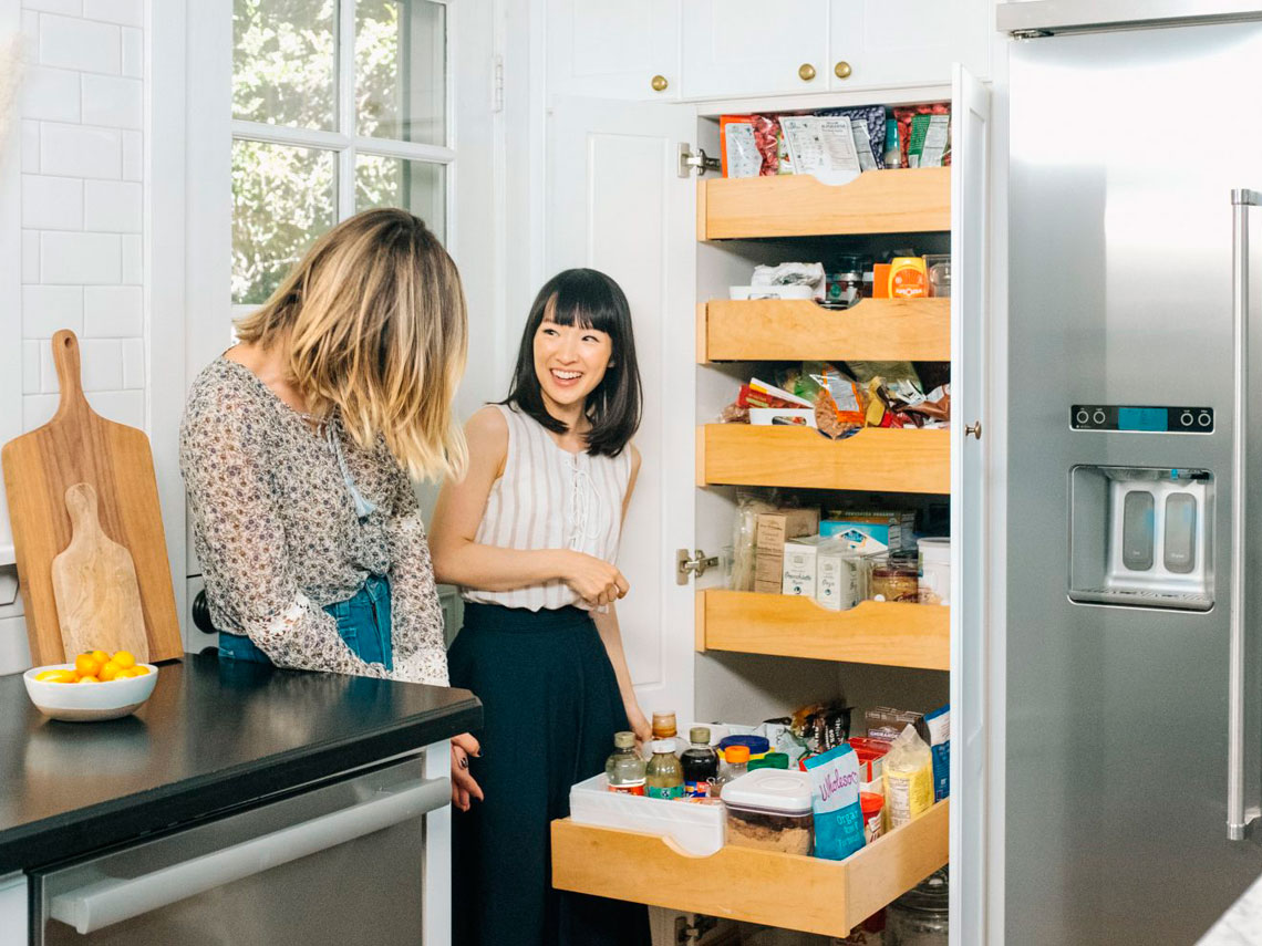 Marie Kondo en la cocina