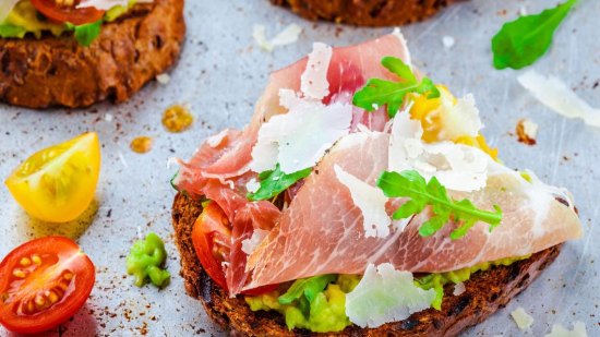 Tostas de aguacate