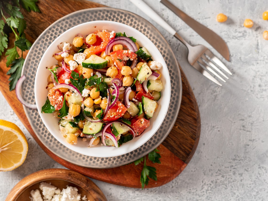 Ensalada de garbanzos