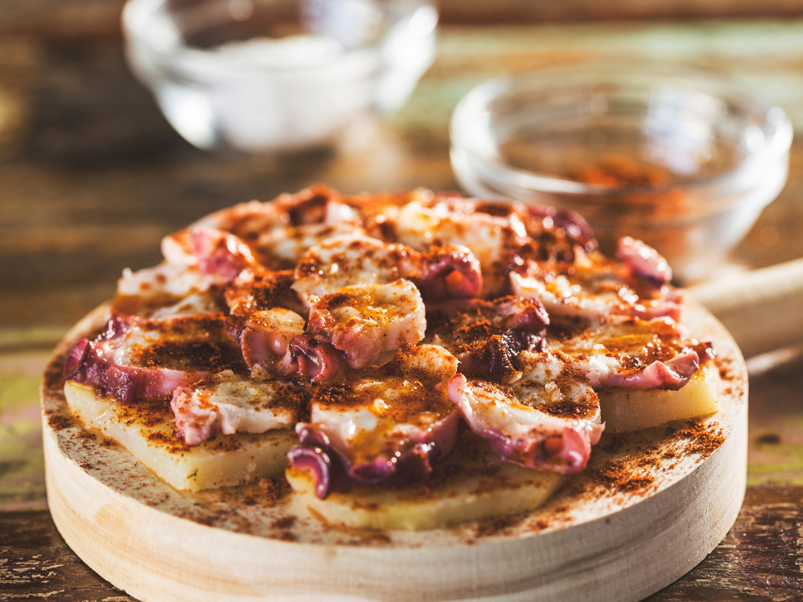 Pulpo a feira