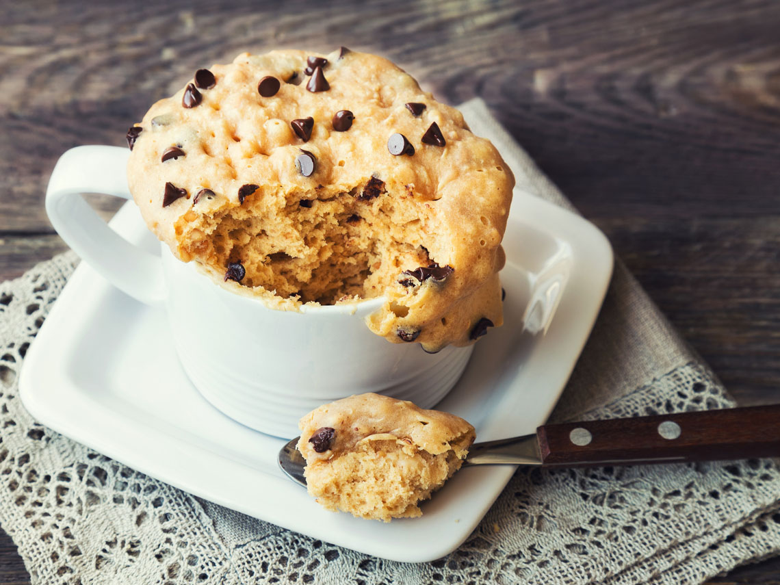 Cómo conseguir un mug cake perfecto