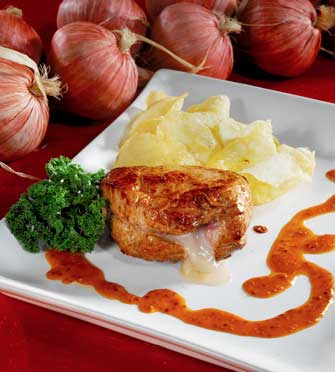 Solomillo con Torta del Casar