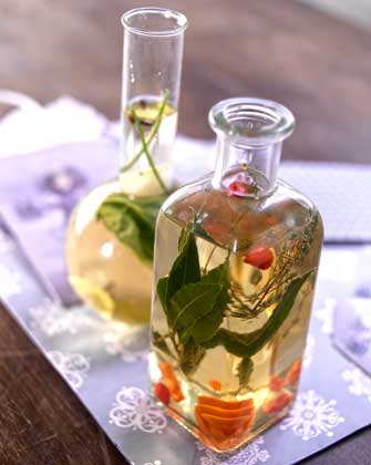 Vinagres con Hierbas Aromáticas