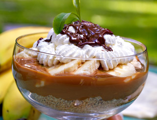 Banoffe helado
