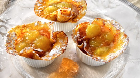 crepes recetas uvas