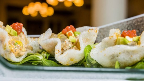 tartar de gambas