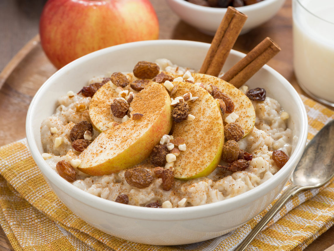 Porridge de manzana