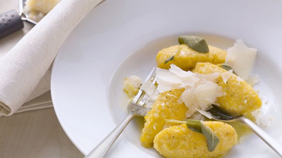 Ñoquis de calabaza. Receta paso a paso
