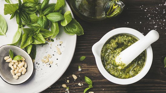 Salsa Pesto a la Genovese. Receta paso a paso