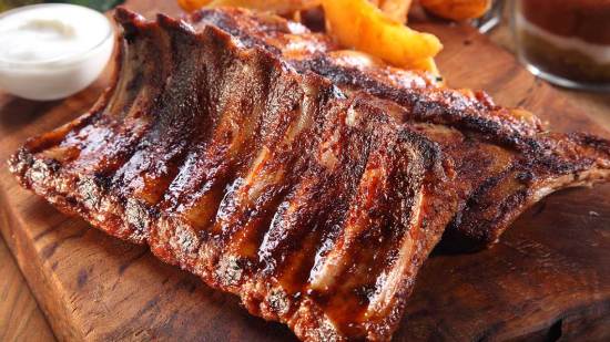 Costillas BBQ a la parrilla. Receta paso a paso