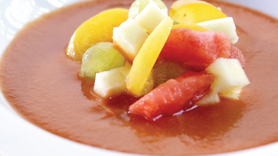 Gazpacho de frutas