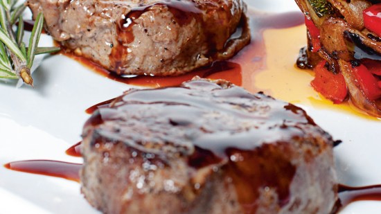 Solomillo en salsa de chocolate