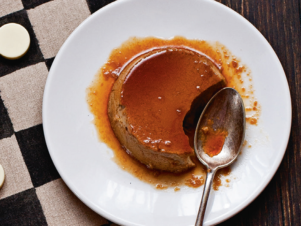 Flan de café