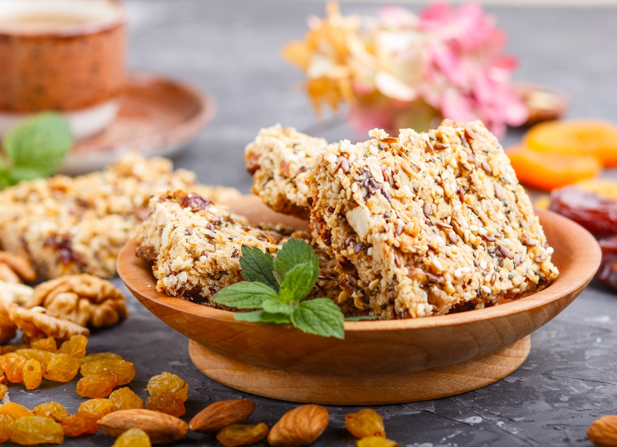 dátiles y muesli