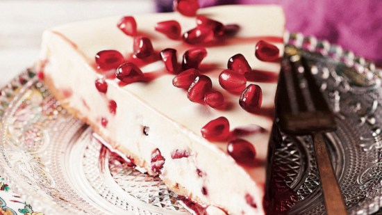 Cheesecake de granada