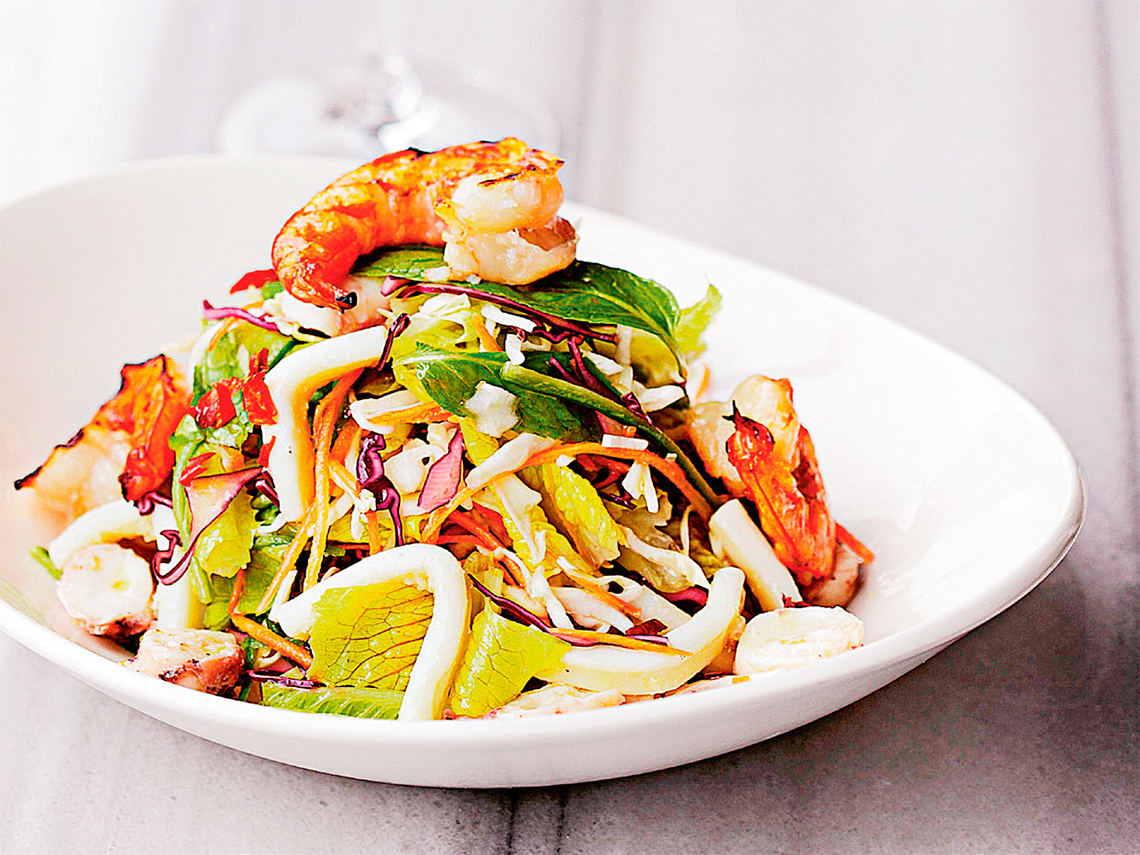 Ensalada de marisco