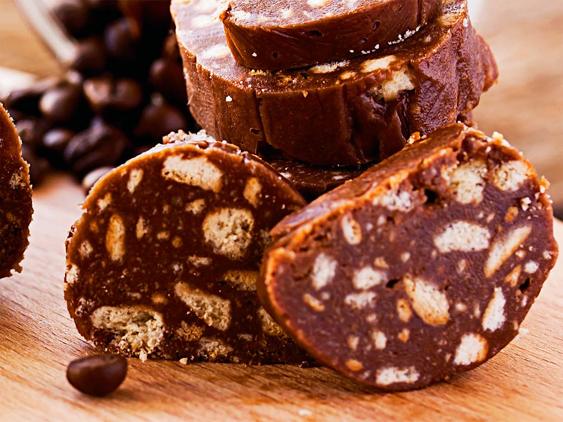 Salami de chocolate