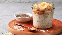 Receta de pudin de plátano y chía. ¡Delicioso y fácil!