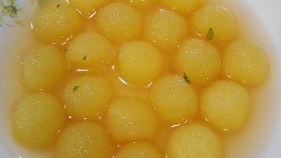 Manzanas en su jugo