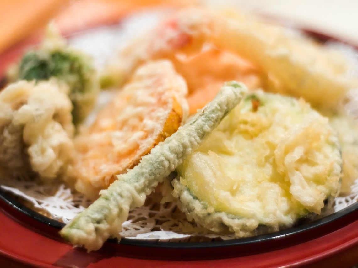 Verduras en tempura