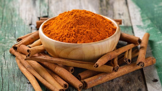 Bol de canela.