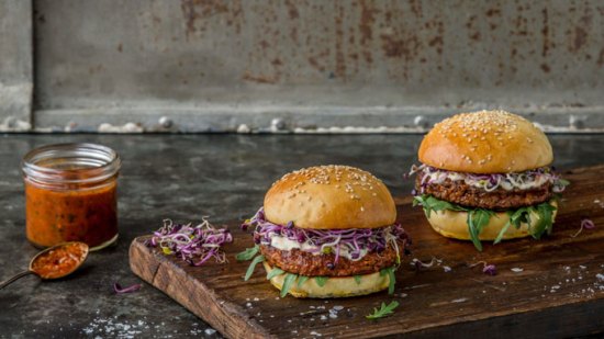 hamburguesa de insectos essento