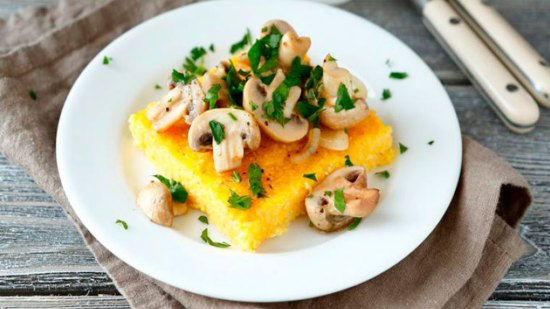Pastel de polenta