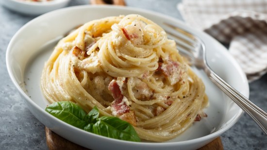 spaguhettis carbonara