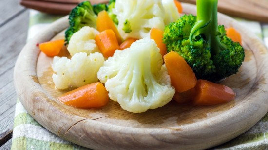 verduras al vapor