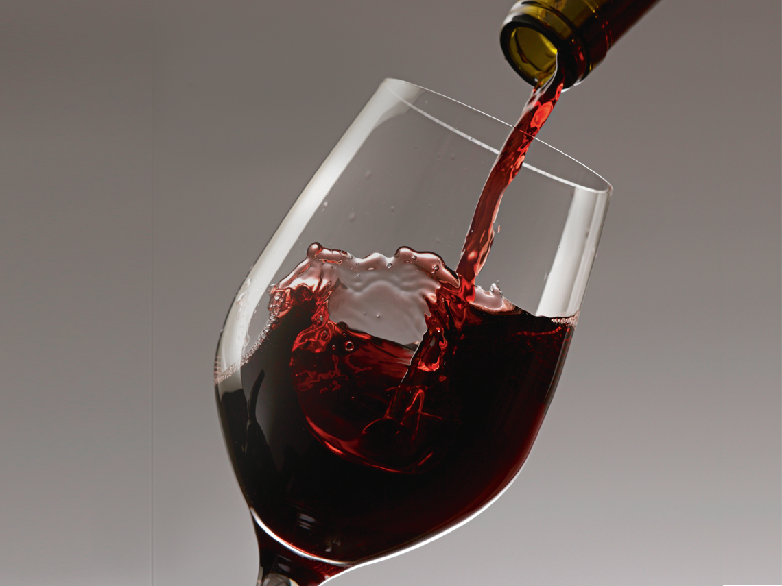 Copa de vino tinto