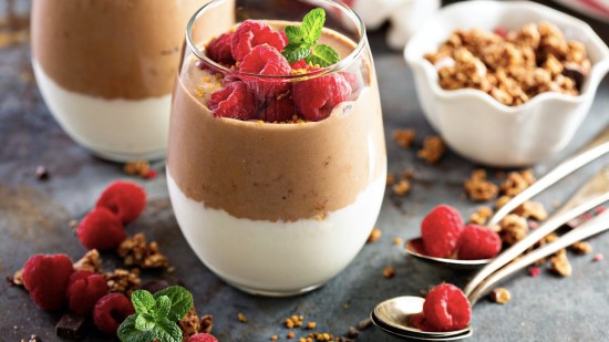 mousse de chocolate