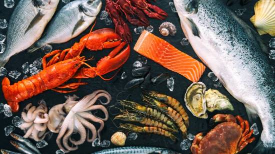 Descongelar pescados y mariscos