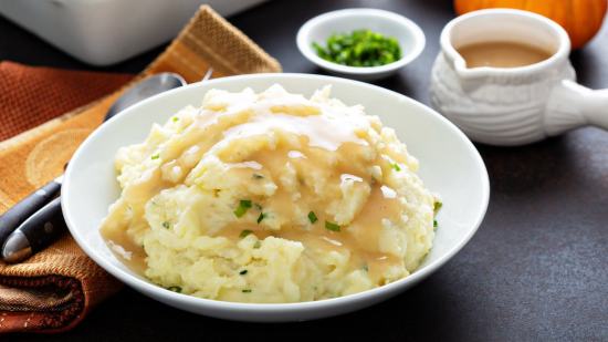 Puré de papas cremoso