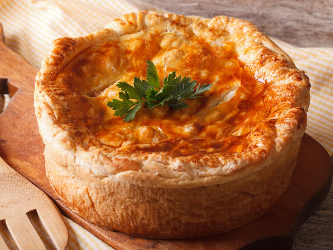 Cómo hacer un pastel de pollo rápido