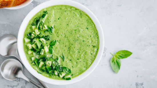 Gazpacho de calabacín