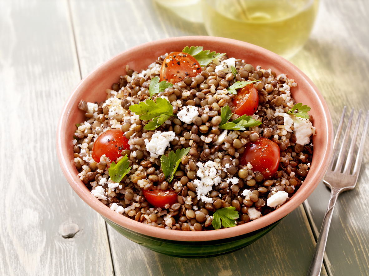 Ensalada de lentejas