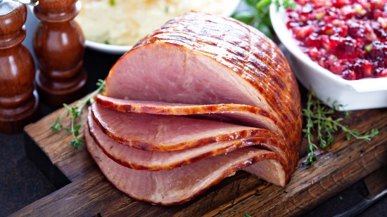Glaseado de jamón al horno