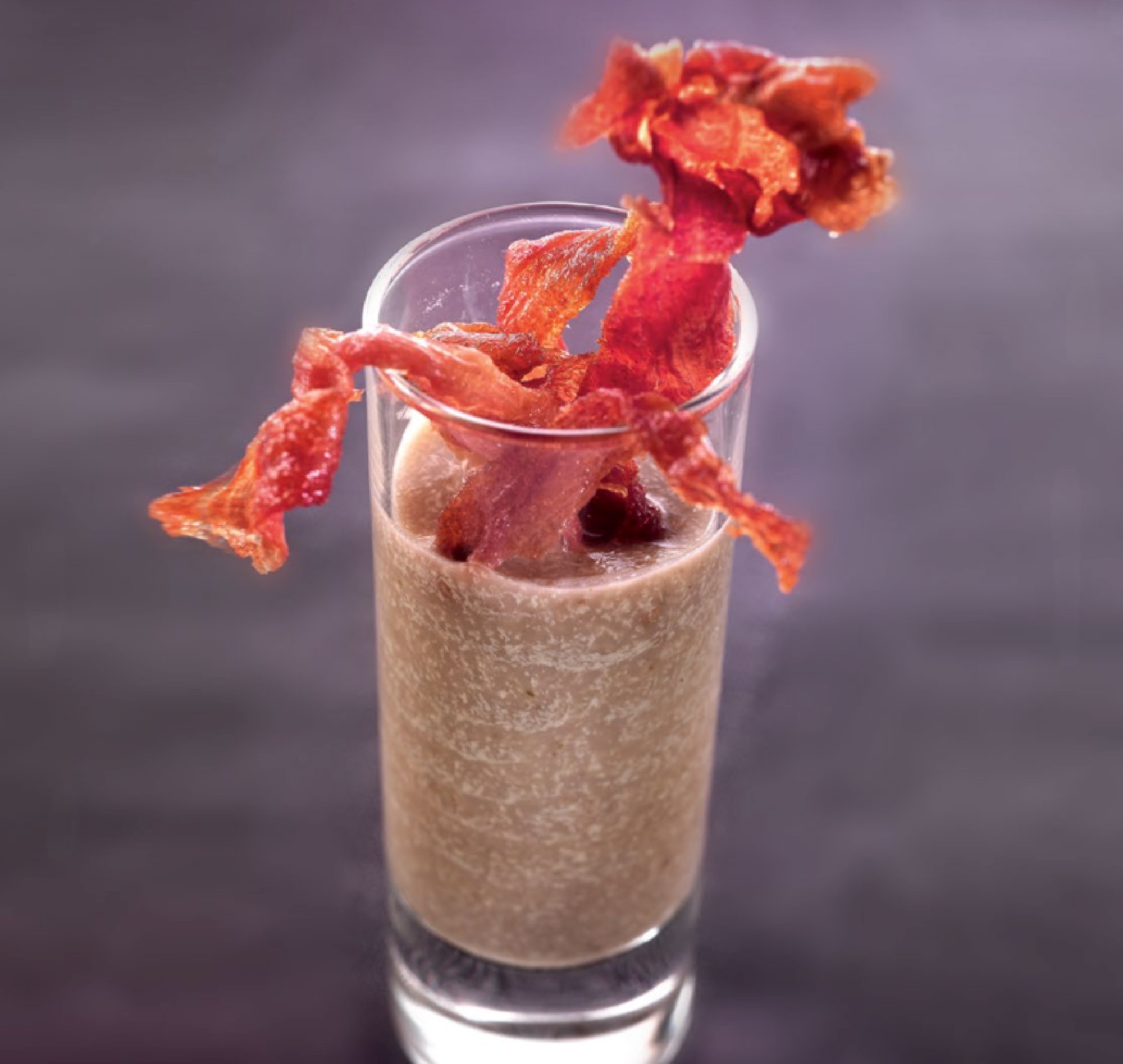 Chupito de crema de castañas