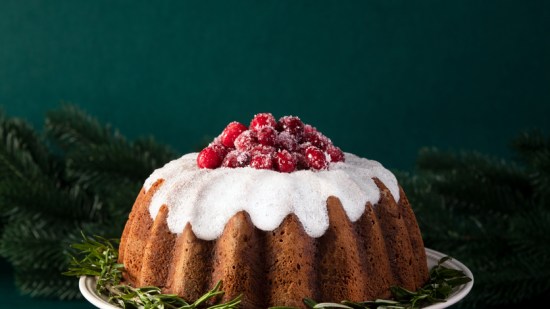 Bizcocho tradicional navideño