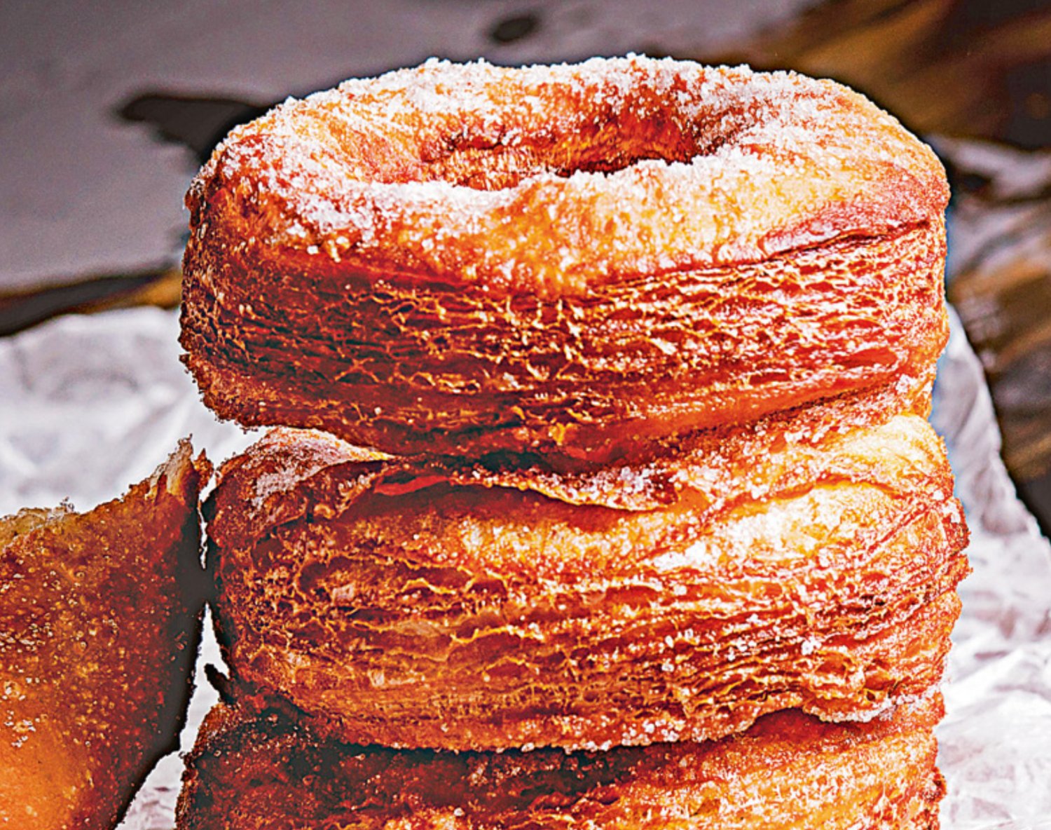 Donuts de hojaldre