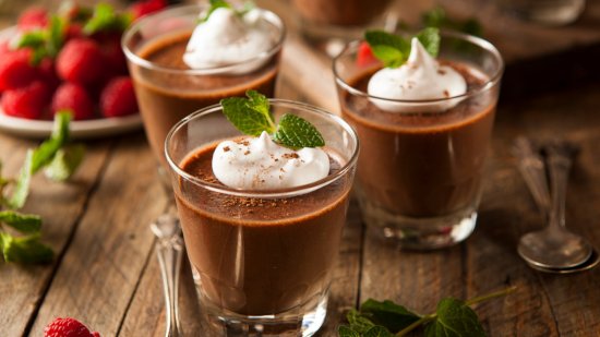 Receta de mousse de chocolate con menta con la que sorprender a los niños