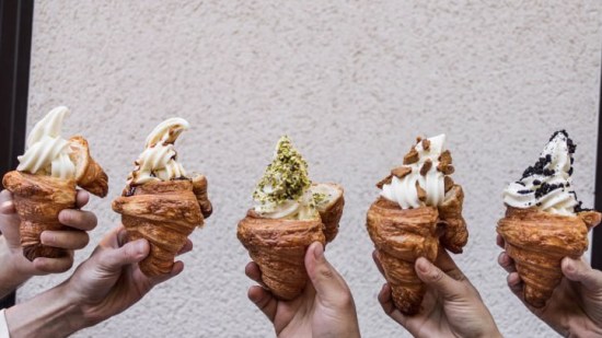 Croissant helado