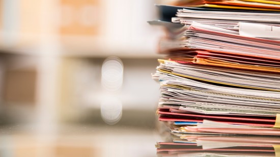 Documentos en carpetas