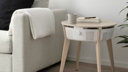 Mesa con purificador de aire, de Ikea