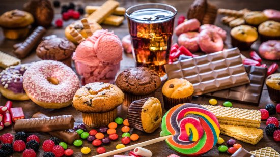 calorías de los dulces