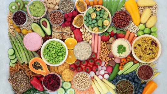 Los alimentos más bajos en proteínas